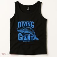 Underwater Club Diving Ocean Giant Wild And Free Tank Top thumb 2
