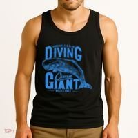 Underwater Club Diving Ocean Giant Wild And Free Tank Top thumb 3