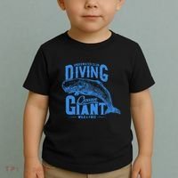 Underwater Club Diving Ocean Giant Wild And Free Toddler T-Shirt thumb 2