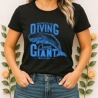 Underwater Club Diving Ocean Giant Wild And Free Women's T-Shirt thumb 2