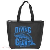 Underwater Club Diving Ocean Giant Wild And Free Tote Bag thumb 0