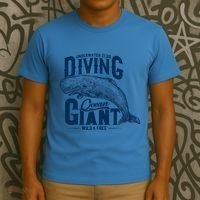 Underwater Club Diving Ocean Giant Wild And Free T-Shirt thumb 3