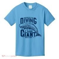 Underwater Club Diving Ocean Giant Wild And Free Kids T-Shirt thumb 0