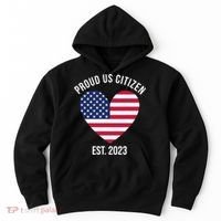 US Citizenship Decoration American New USA Citizen Hoodie thumb 0