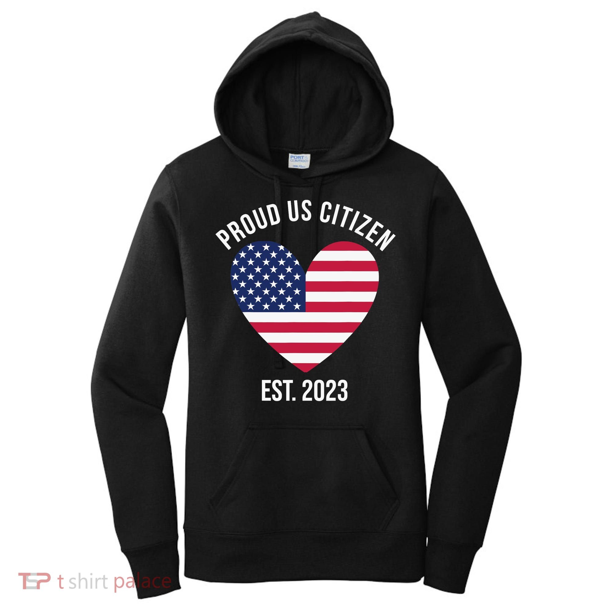 US Citizenship Decoration American New USA Citizen Women's Hoodie