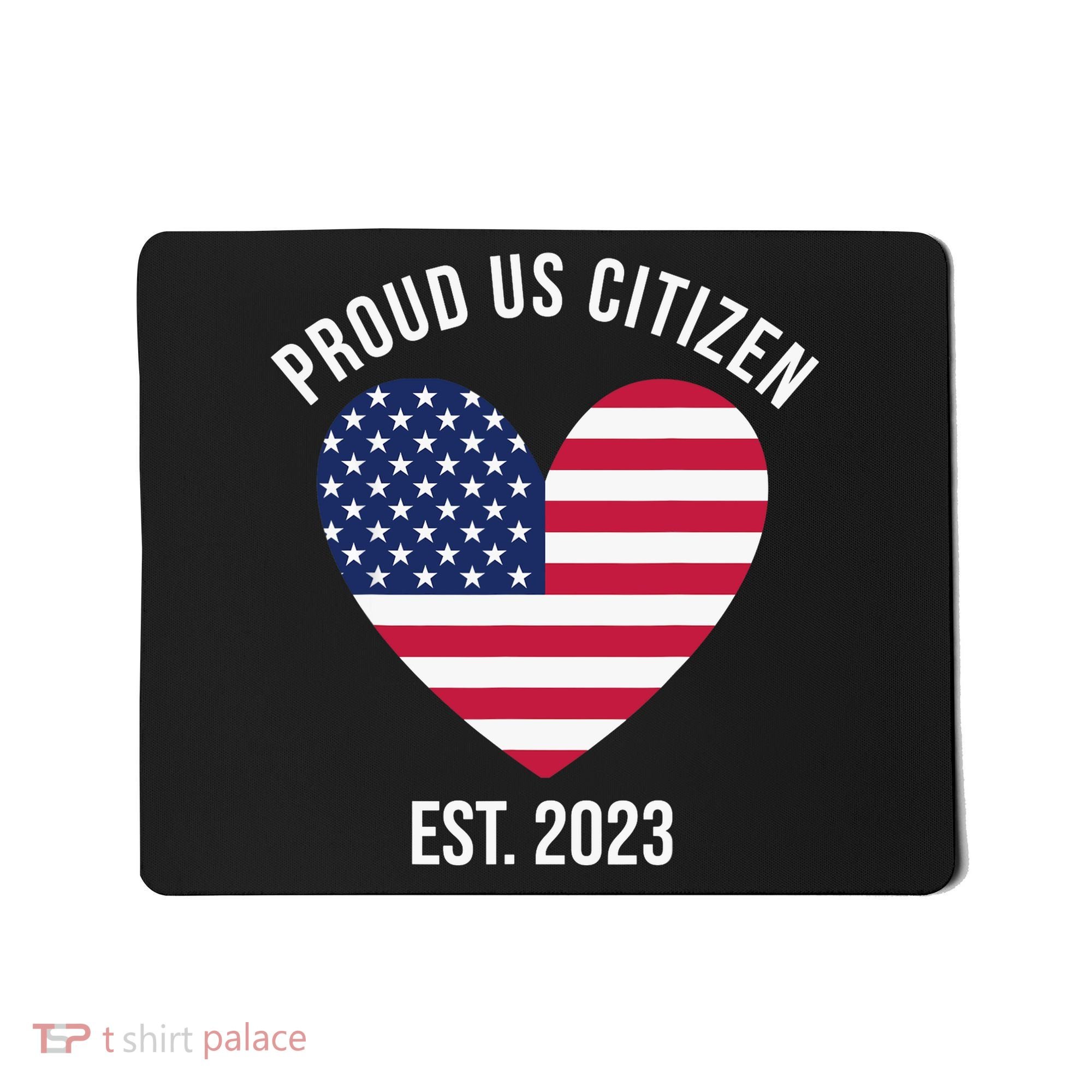 US Citizenship Decoration American New USA Citizen Mousepad