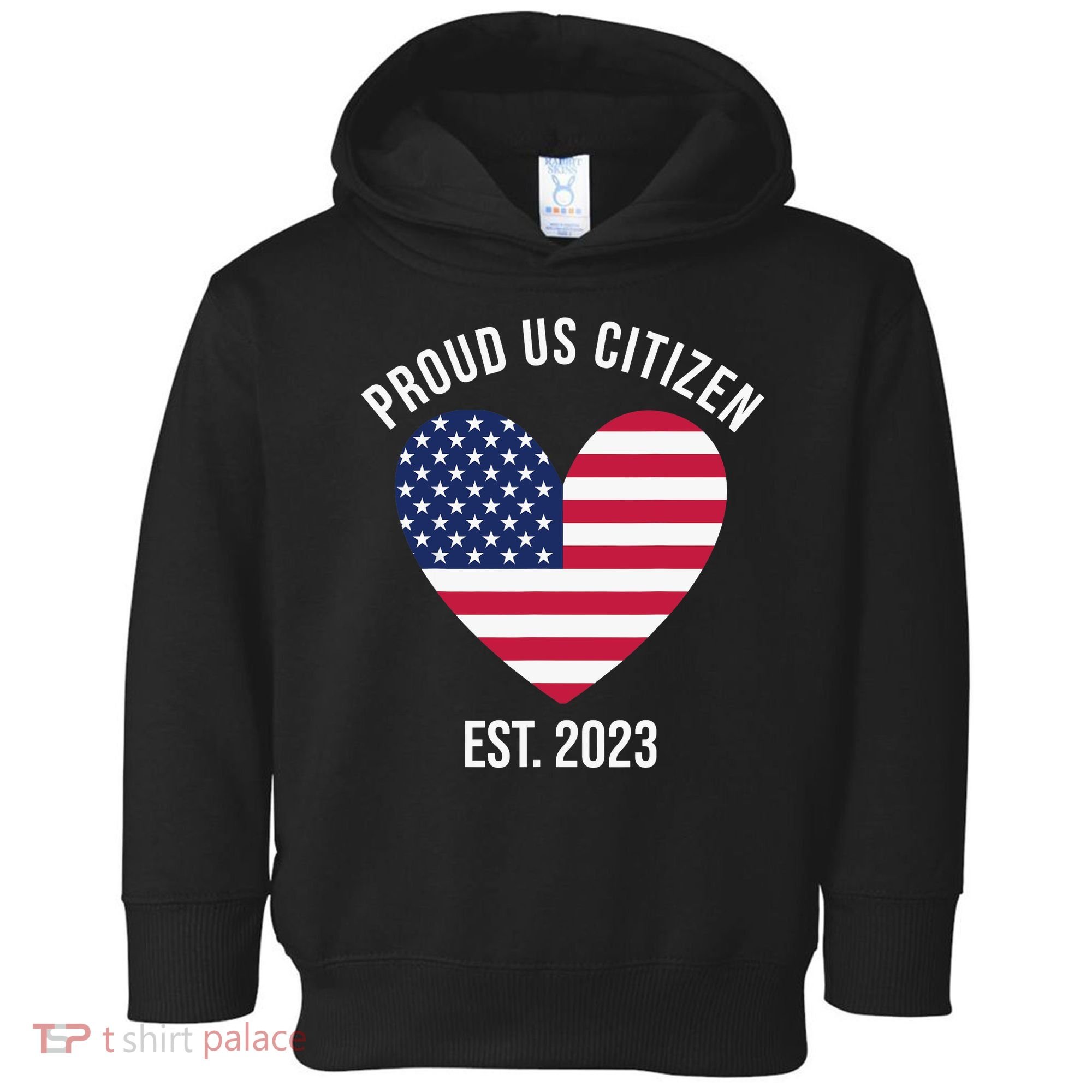 US Citizenship Decoration American New USA Citizen Toddler Hoodie