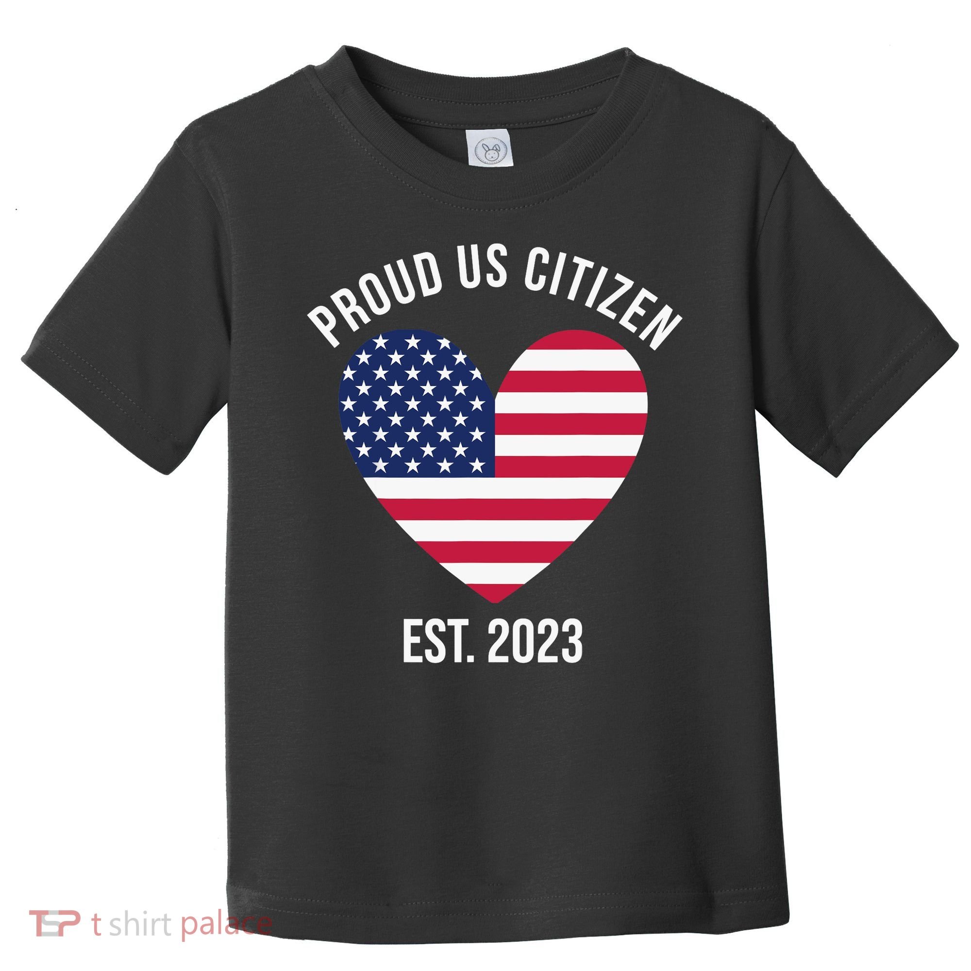 US Citizenship Decoration American New USA Citizen Toddler T-Shirt