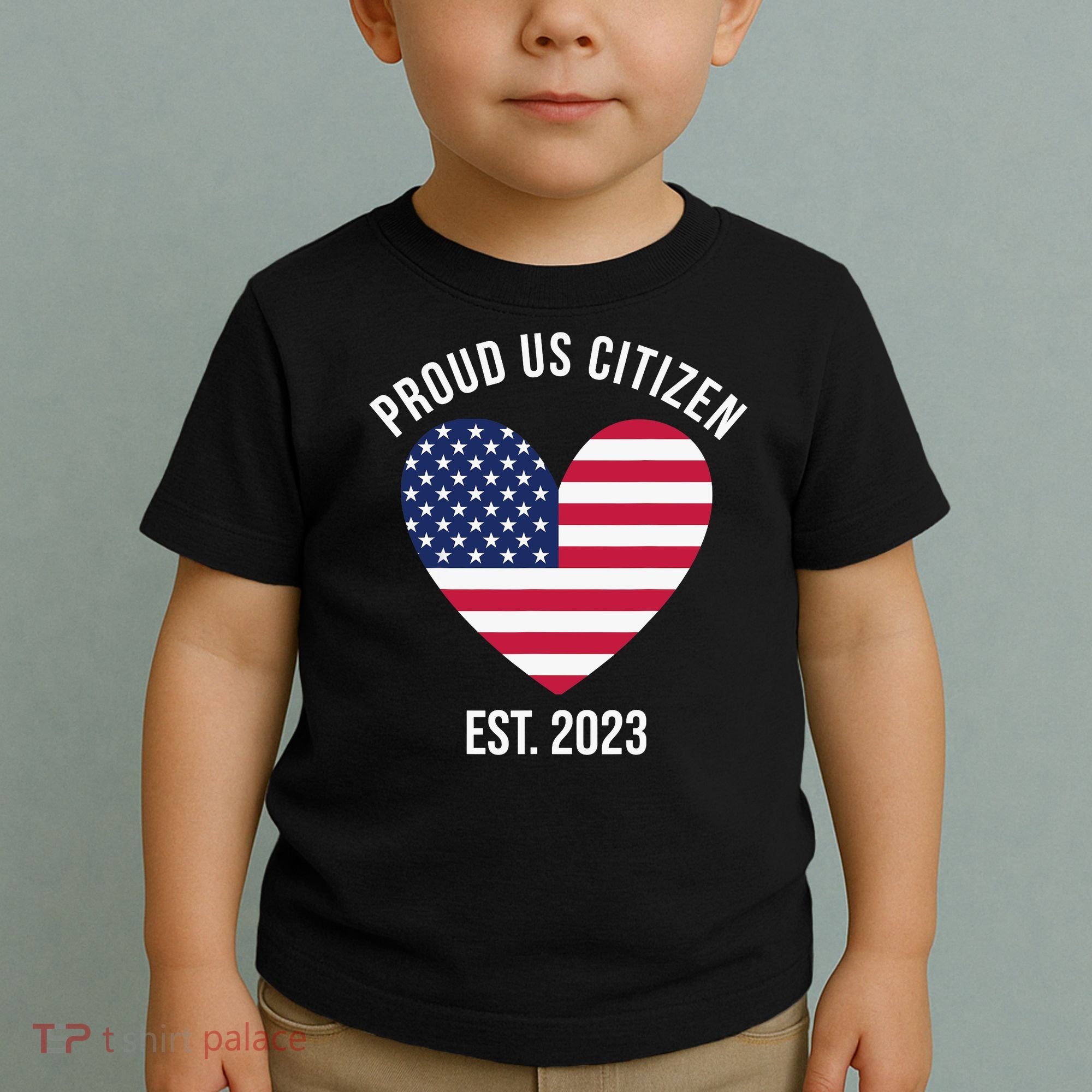 US Citizenship Decoration American New USA Citizen Toddler T-Shirt