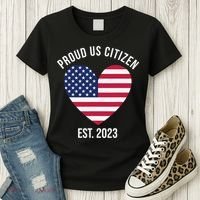 US Citizenship Decoration American New USA Citizen Women's T-Shirt thumb 3