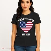 US Citizenship Decoration American New USA Citizen Women's T-Shirt thumb 4