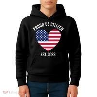 US Citizenship Decoration American New USA Citizen Kids Hoodie thumb 4