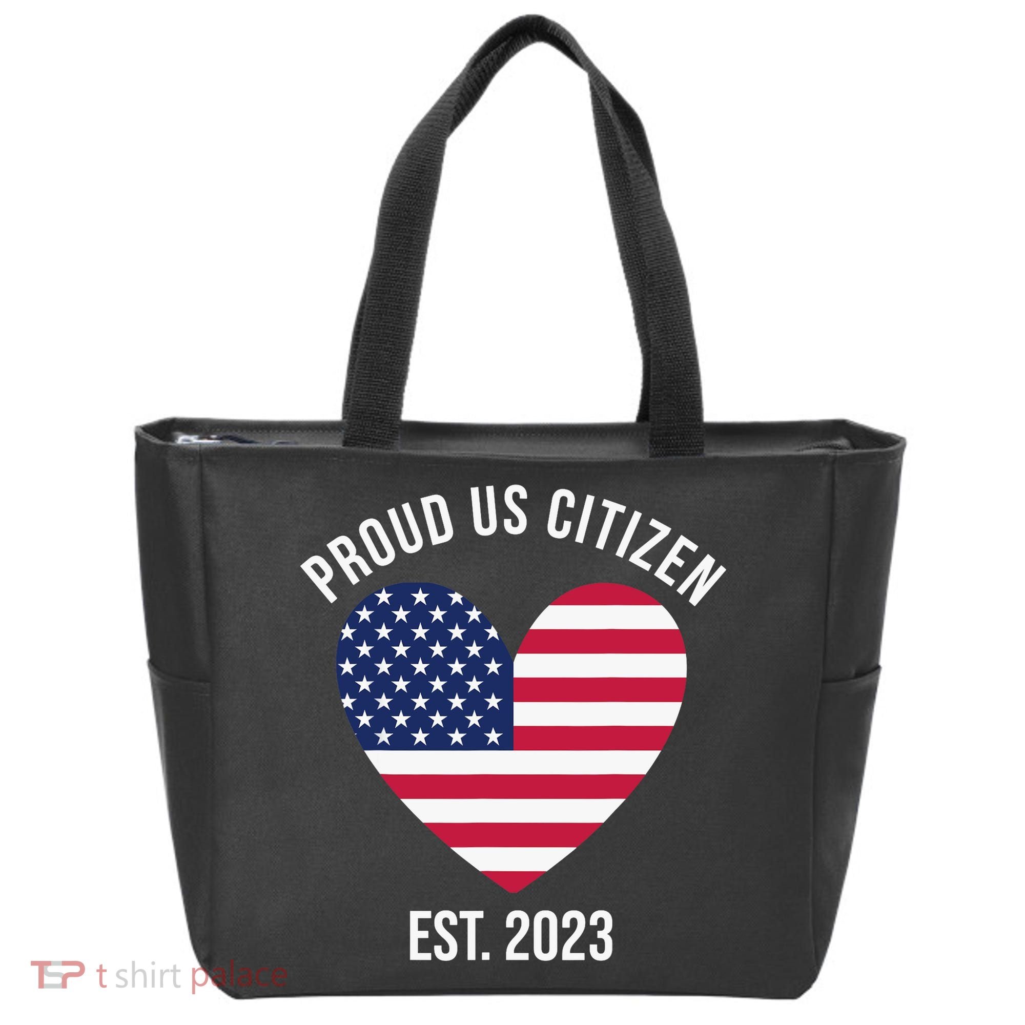 US Citizenship Decoration American New USA Citizen Tote Bag