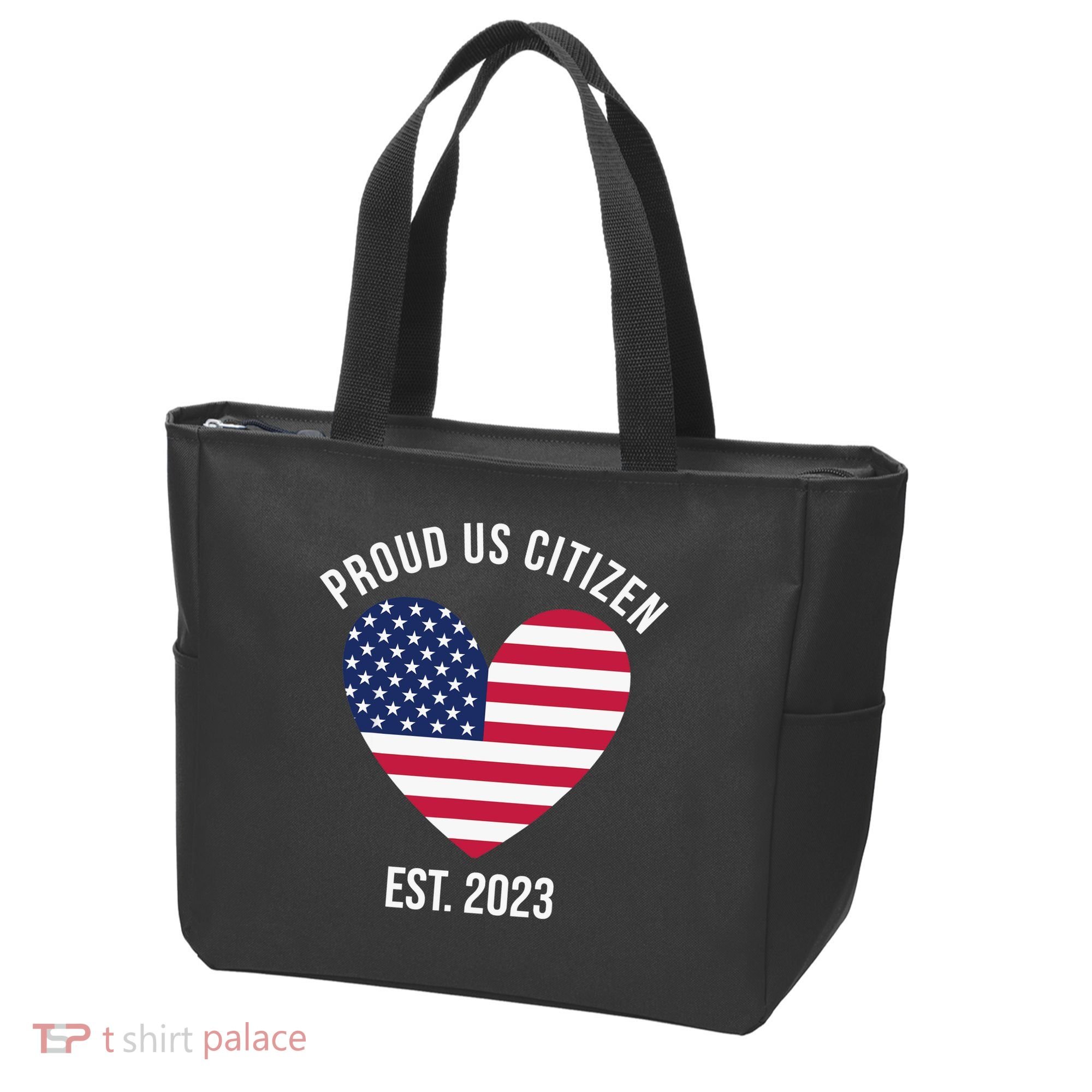US Citizenship Decoration American New USA Citizen Tote Bag