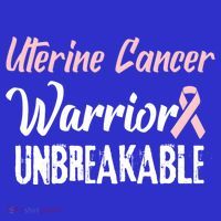 Uterine Cancer Disease Awareness Warrior Cool Gift Tie-Dye T-Shirt thumb 2