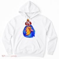 Ugly Clown Eating Pizza Hoodie thumb 0