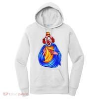 Ugly Clown Eating Pizza Women's Hoodie thumb 0