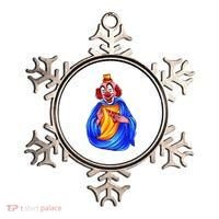 Ugly Clown Eating Pizza Ornament thumb 0