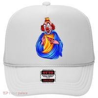 Ugly Clown Eating Pizza Hat thumb 0