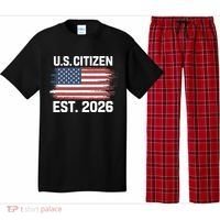 U.S. CITIZEN EST 2026 American Flag Pajama Set thumb 0