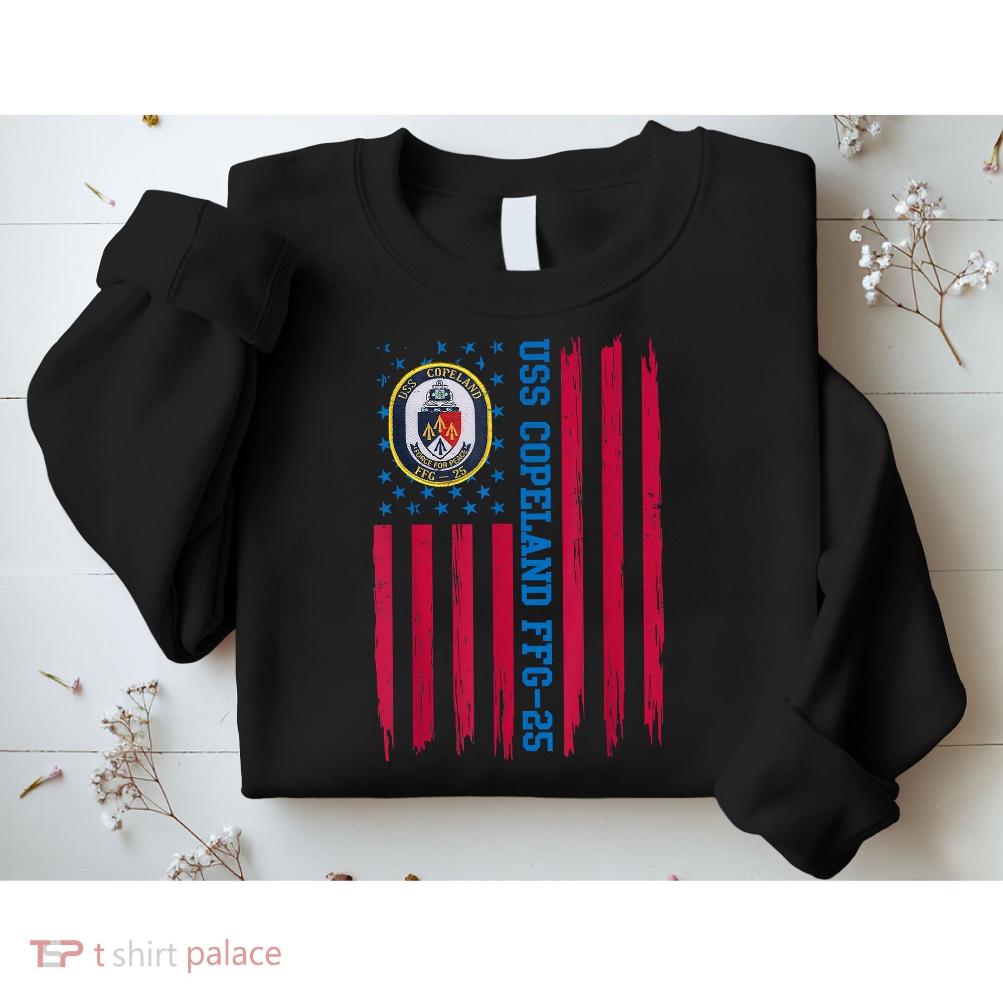 USS Copeland FFG25 Guided Missile Frigates Ship Veteran Sweatshirt