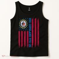 USS Copeland FFG25 Guided Missile Frigates Ship Veteran Tank Top thumb 2