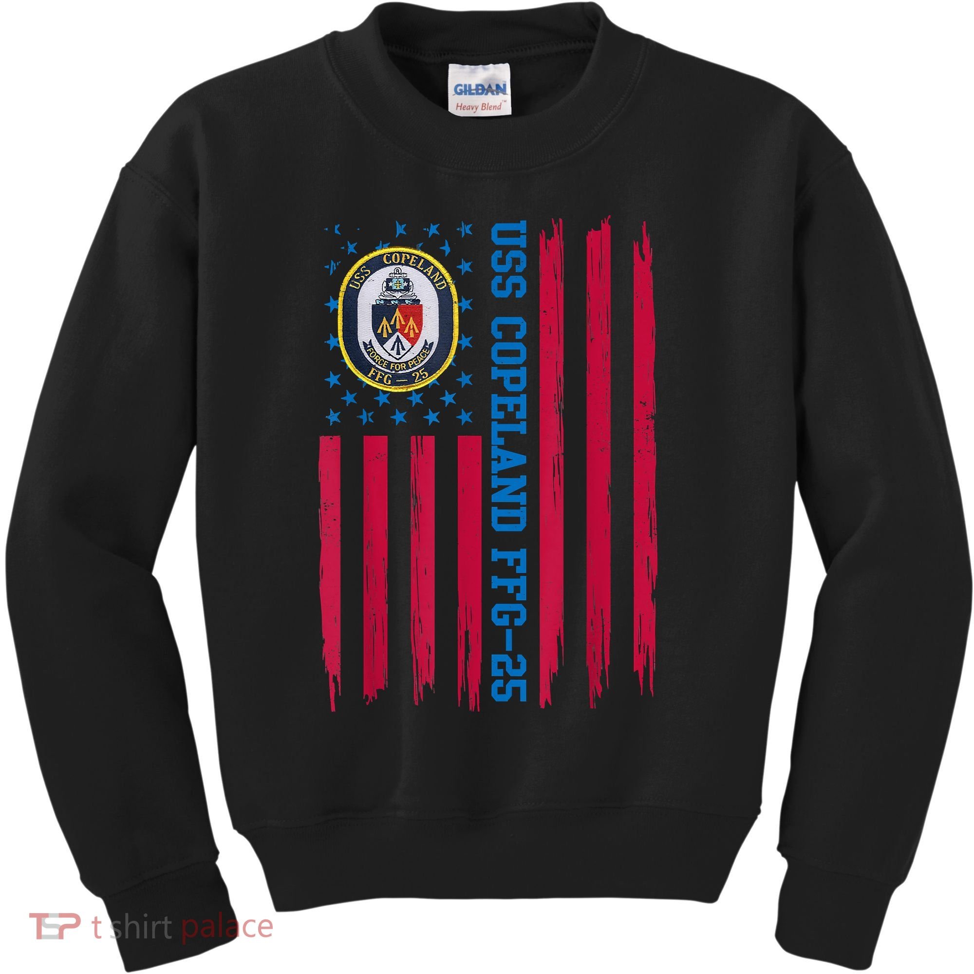 USS Copeland FFG25 Guided Missile Frigates Ship Veteran Kids Sweatshirt