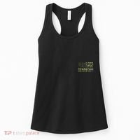 USA Camo Flag United States Of America Army Military Front & Back Women's Tank Top thumb 0