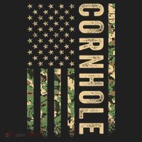 Usa Cornhole Flag Women's Sweatshirt thumb 2