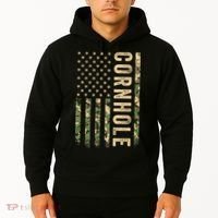 Usa Cornhole Flag Hoodie thumb 2