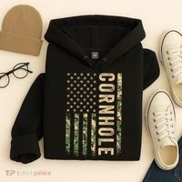 Usa Cornhole Flag Hoodie thumb 4