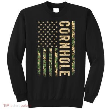 Usa Cornhole Flag Sweatshirt