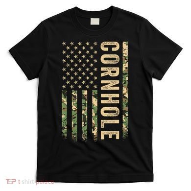 Usa Cornhole Flag T-Shirt