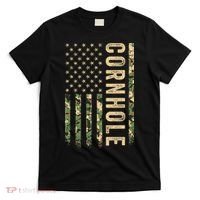 Usa Cornhole Flag T-Shirt thumb 0