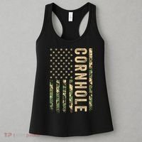 Usa Cornhole Flag Women's Tank Top thumb 3