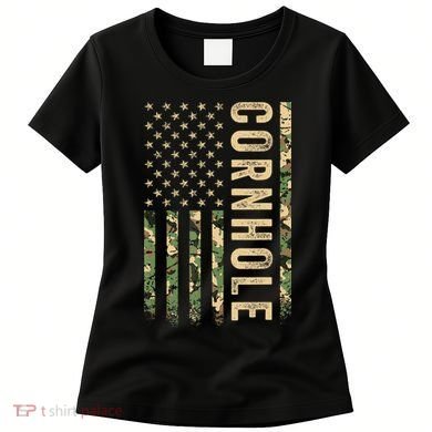 Usa Cornhole Flag Women's T-Shirt