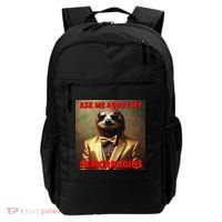 Unhinged Cringe Funny Hemorrhoids Inappropriate Embarrassing Backpack thumb 0