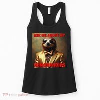 Unhinged Cringe Funny Hemorrhoids Inappropriate Embarrassing Women's Tank Top thumb 0