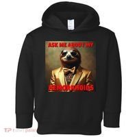 Unhinged Cringe Funny Hemorrhoids Inappropriate Embarrassing Toddler Hoodie thumb 0