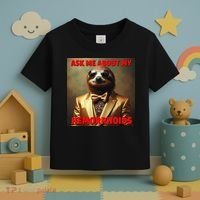 Unhinged Cringe Funny Hemorrhoids Inappropriate Embarrassing Toddler T-Shirt thumb 3