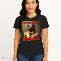 Unhinged Cringe Funny Hemorrhoids Inappropriate Embarrassing Women's T-Shirt thumb 4