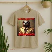 Unhinged Cringe Funny Hemorrhoids Inappropriate Embarrassing T-Shirt thumb 2