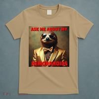 Unhinged Cringe Funny Hemorrhoids Inappropriate Embarrassing T-Shirt thumb 5