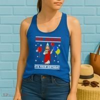Ugly Christmas Gift Go Jesus Its Your Birthday Jesus Gift Women's Tank Top thumb 2