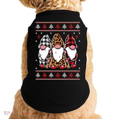 Ugly Christmas Gnomes Doggie Tank