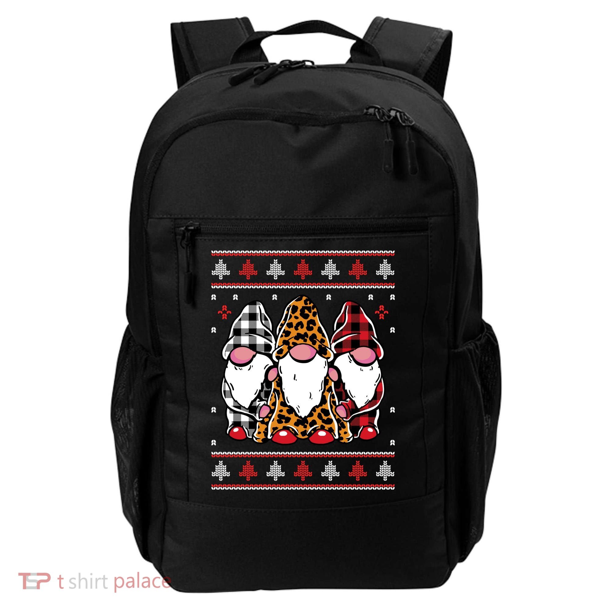 Ugly Christmas Gnomes Backpack