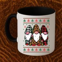 Ugly Christmas Gnomes Coffee Mug thumb 2