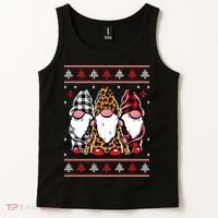Ugly Christmas Gnomes Tank Top thumb 2