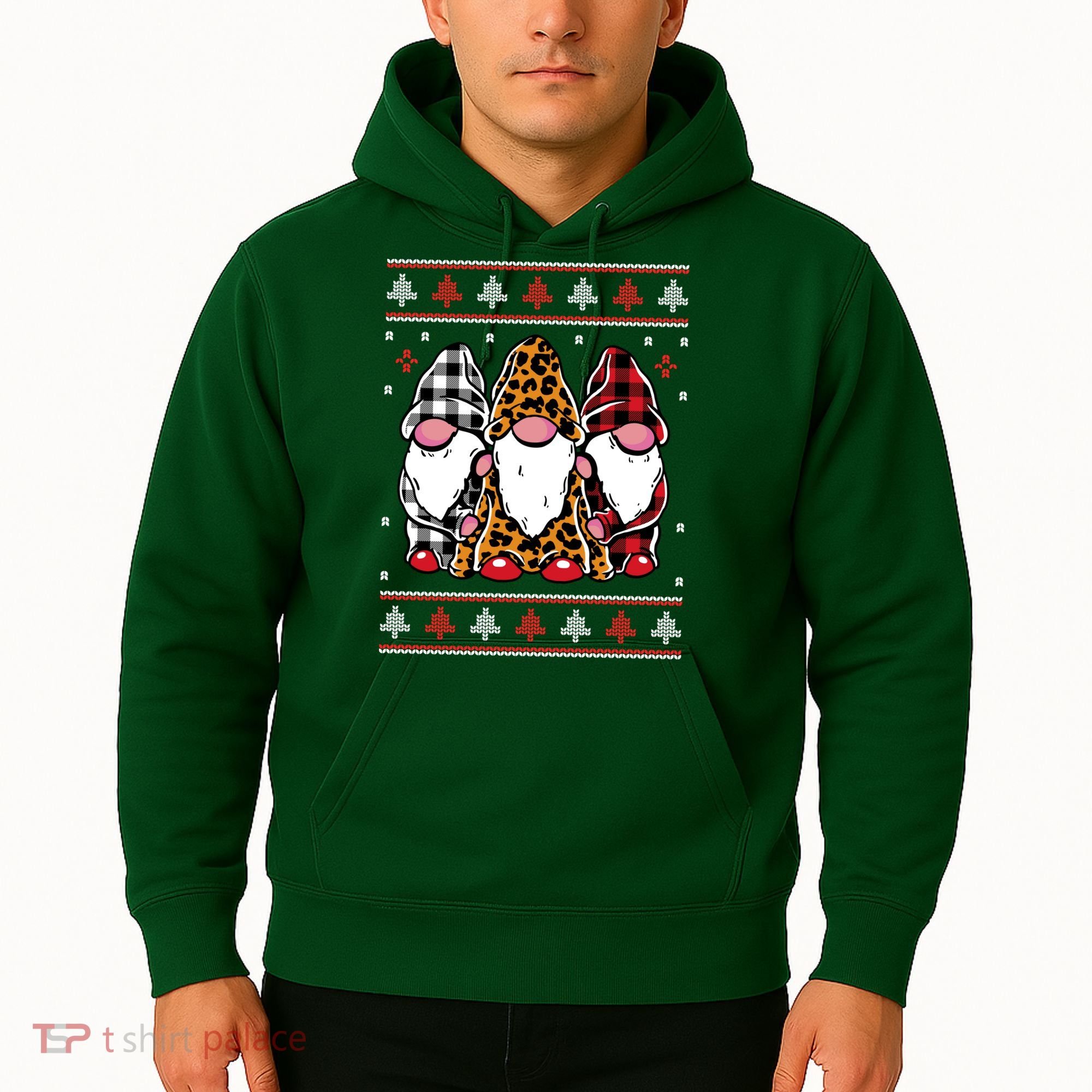 Ugly Christmas Gnomes Hoodie