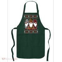 Ugly Christmas Gnomes Apron thumb 0